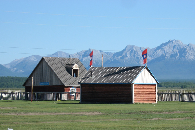 Headquarters of the Mongolian People's Revolutionary Party in Renchinlhümbe