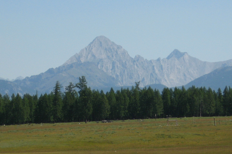 Delgerhaan, von Ulaan-Uul aus gesehen 