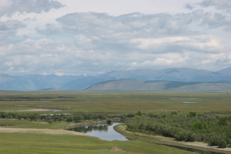 Shishged gol, one of the headwaters of the Yenisei river